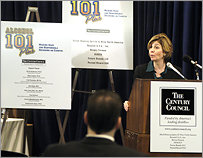  Century Council Chair Susan Molinari 