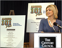  Melissa Stark speaking on behalf of the Century Council 